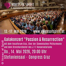 Galakonzert "Passion & Resurrection"