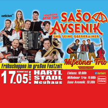 Saso Avsenik und seine Oberkrainer & Mi&szlig;ebner Trio live im Hartl Stadl