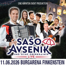 Saso Avsenik und seine Oberkrainer - Live auf der Burgarena Finkenstein!