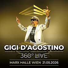 Vstupenky na eventim.sk: Gigi D'Agostino WIEN, 21.05.2026 21:00, miesto