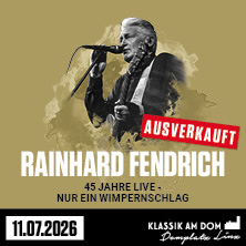 Klassik am Dom 2026 - Reinhard Fendrich
