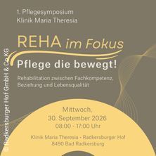 1. Pflegesymposium Klinik Maria Theresia