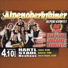 60 Jahre Alpski Kvintet - die Alpenoberkrainer live im Hartl Stadl