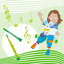 Auf der Melodienschaukel