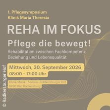 1. Pflegesymposium Klinik Maria Theresia