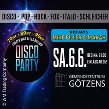 Fr&uuml;her war alles besser - Disco Party