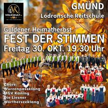 FEST DER STIMMEN 2026 Gm&uuml;nd