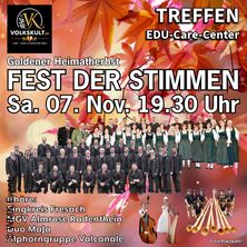 FEST DER STIMMEN 2026 Treffen