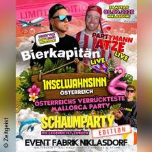 INSELWAHNSINN - Bierkapit&auml;n /Schaumparty
