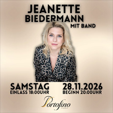 Jeanette Biedermann mit Band