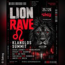 LION RAVE &bull;&nbsp;with KLANGLOS &bull;&nbsp;SUMMIT uvm.!