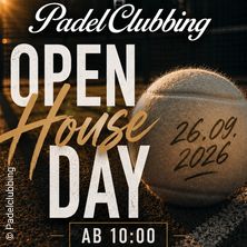 OPEN HOUSE DAY X PADELCLUBBING