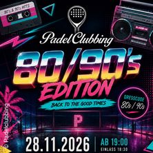 PADELCLUBBING 80 / 90s EDITION