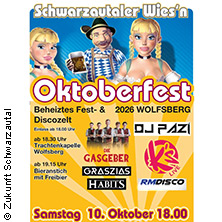 Schwarzautaler Wies'n Oktoberfest 2026